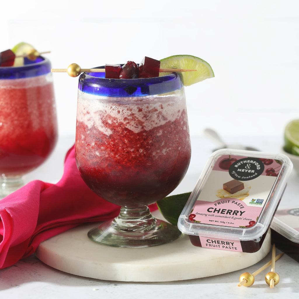 Cherry Fruit Paste & Lime Cocktail Recipe
